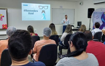 Hugo conscientiza colaboradores sobre câncer de próstata