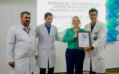Hugo celebra 2 anos do Projeto Angels com prêmio por atendimento a pacientes com AVC